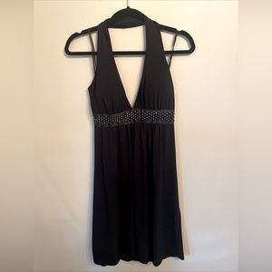 Love Tease Dress Womens Size 9 Black White Mini Strapless Party Ladies